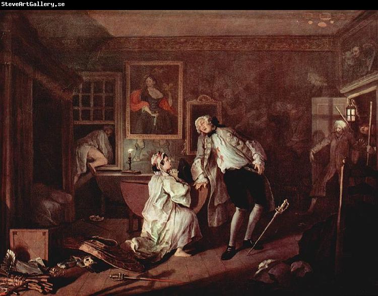 William Hogarth The murder of the count